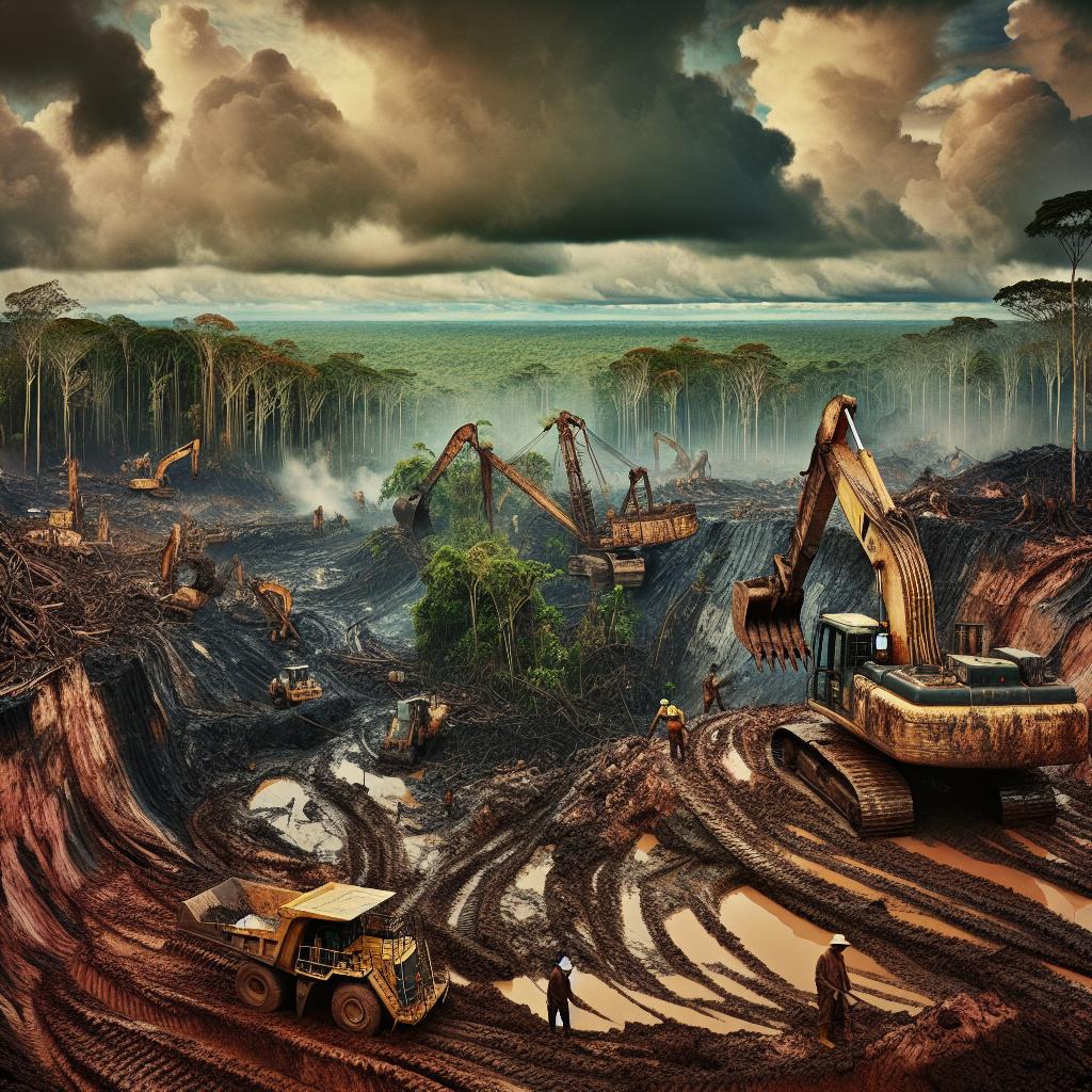 Garimpo ilegal ameaça o meio ambiente e o Direito