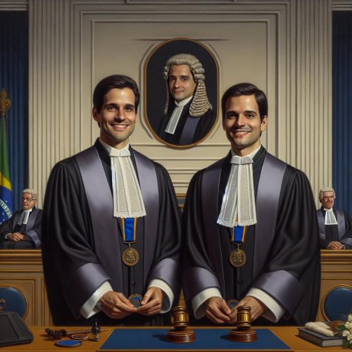 Ministros homenageados por excelência no Direito