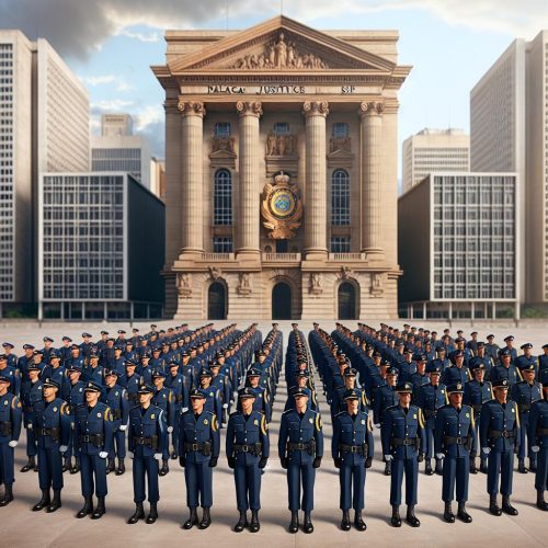 TJ-SP recebe cadetes da PM para integração histórica